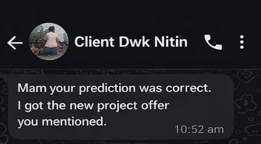 WhatsApp Testimonial 1