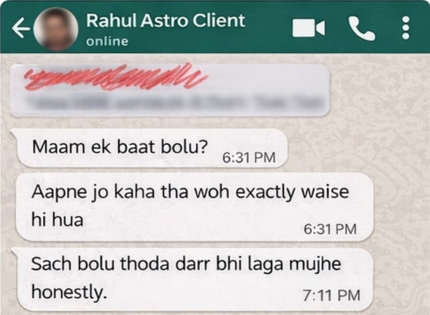 WhatsApp Testimonial 10