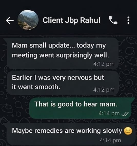 WhatsApp Testimonial 4