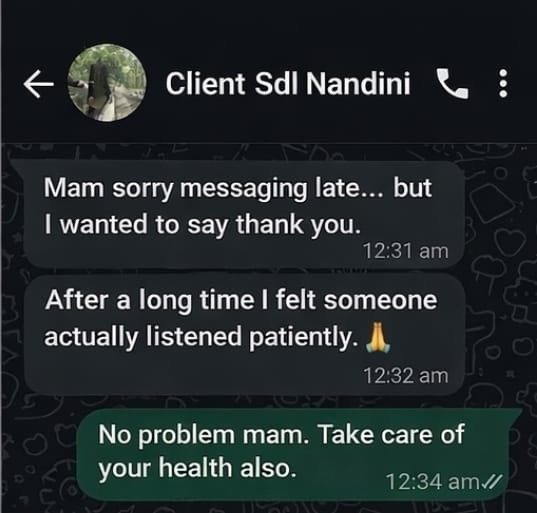 WhatsApp Testimonial 5